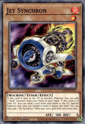 Jet Synchron - 1. Auflage L5DD-DEY13 - NM - YuGiOh