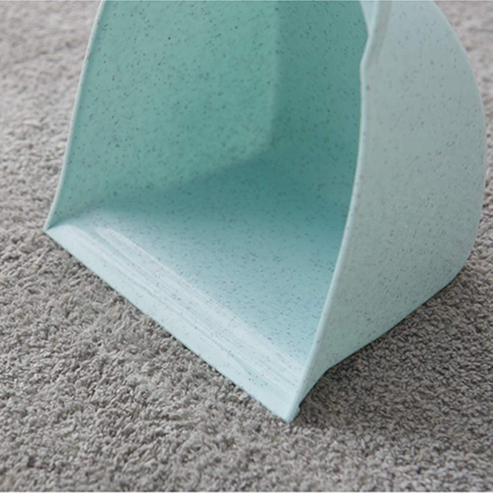 MAYEV Mini Broom with Dustpan for Kids,Little Housekeeping Helper Set (Blue)