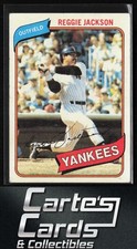 Reggie Jackson 1980 Topps #600 New York Yankees Hall of Fame