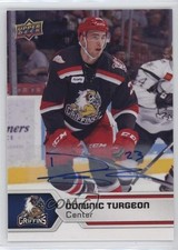 2017-18 Upper Deck AHL Auto Dominic Turgeon #62 Auto 0h1