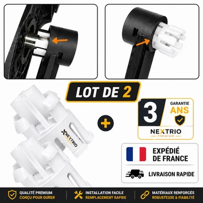x2 Clip émetteur d’embrayage Renault Master 3 ✅ 2010-2024 montage agrafe pédale - Photo 1/4