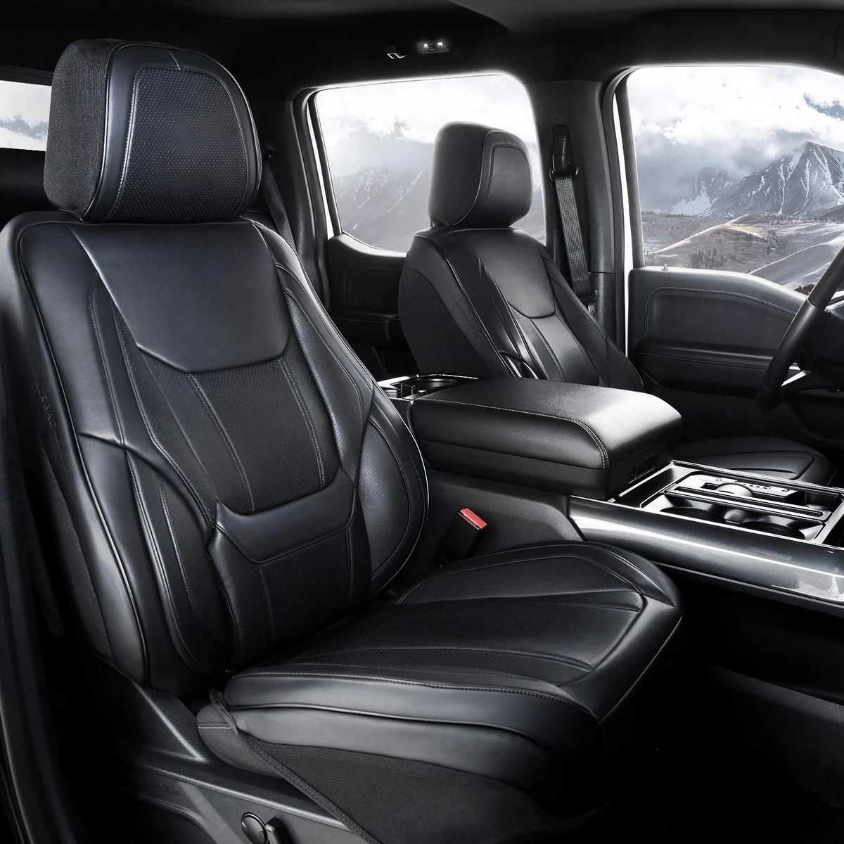 For Subaru Crosstrek 2016-2024 Car 5-Seat Covers Faux Leather