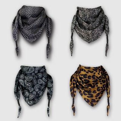Silver Fiber Fabric Scarf Anti-Radiation EMF RF Shielding Neck Protection