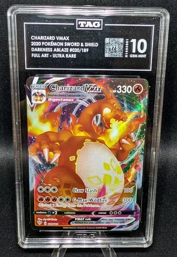 Charizard VMAX - 020/189 - Darkness Ablaze - Ultra Rare - TAG 10 - Holo