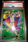 2023 Topps Cosmic Chrome Basketball Green Space Dust Refractor Jayson Tatum #6 PSA 10