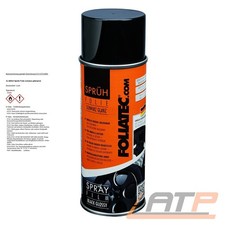 400ml FOLIATEC SPRÜH FOLIE SCHWARZ GLÄNZEND SPRÜHFOLIE FELGENFOLIE
