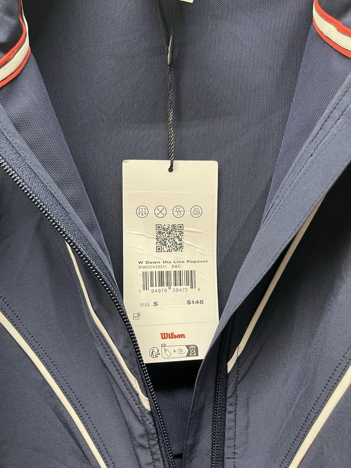 Wilson Down the Line Popover - Navy Blue - Size Small - Image 4 of 4