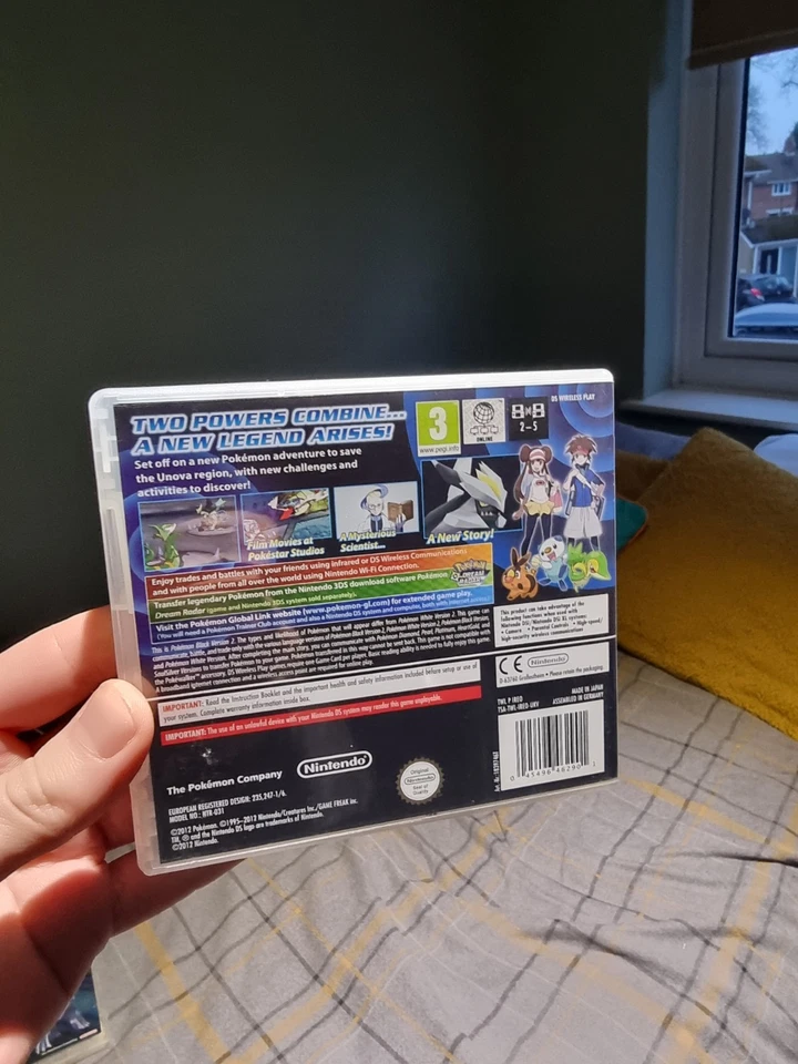 Pokemon Black Version 2 Fully Boxed Mint Condition  - Image 2 of 3