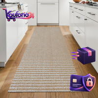 Teppich LäUfer Flur KüChenläUfer Rutschfest Waschbar 60X180Cm FüR Zuhause