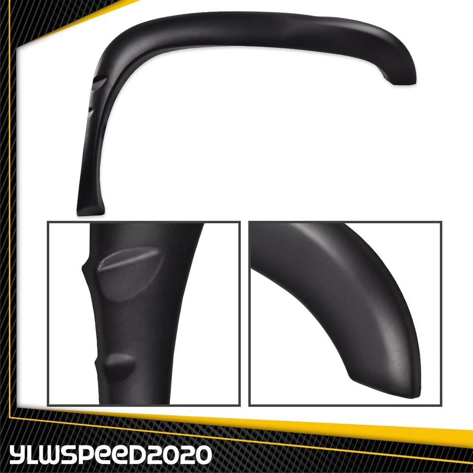 Textured Style Bolt Fender Flares Fit For 1994-2001 Dodge Ram 1500 2500 3500 Foto 4 de 4