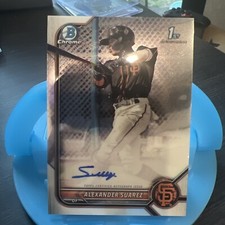 ⚾️ 2022 Bowman Chrome Auto Alexander Suarez 1st Bowman Chrome Giants #CPA-ASR