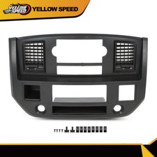 Fit For 2006-2008 Dodge Ram Center Dash Trim Radio Bezel Vent Panel