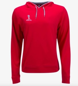 Red Hoodie Sweater Official Apparel 2018 FIFA World Cup Russia Soccer | eBay