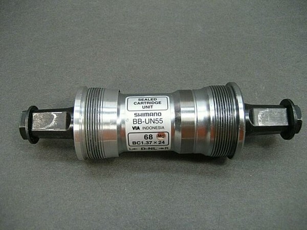 Shimano Un55 68x113 English Bearing Square Taper Bottom Bracket For Sale Online Ebay