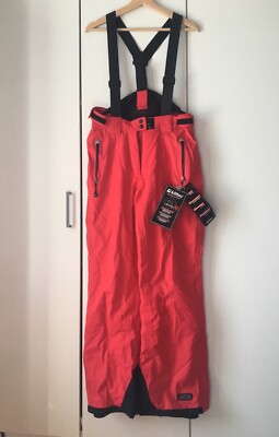 Killtec Skihose Damen Outdoor Wasserfest Lever5 Tech-Line Schwarz/Rot Gr.38 Neu