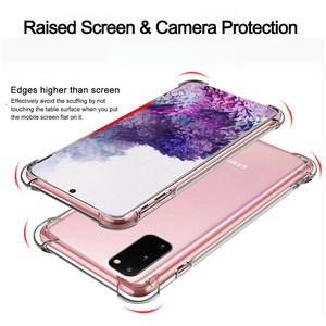 For Samsung Galaxy S Fe 5g Clear Shockproof Clear Silicone Soft Tpu Case Cover Ebay