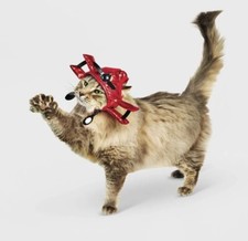 Hyde  EEK Cat Biplane Hat Halloween Costume Airplane Hat