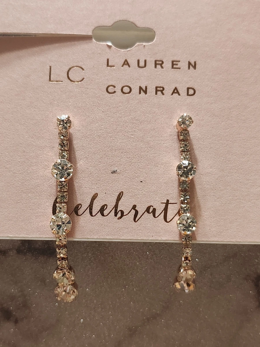 Lauren conrad rose gold best sale earrings