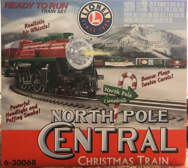 lionel north pole central train set
