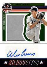 2023 USA Baseball Silhouettes Signatures Jerseys #27 Alexander Clemmey /200