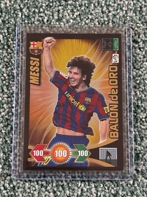 Panini Adrenalyn XL 2009 2010 10 Lionel Messi La Liga BBVA Balon de Oro
