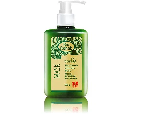 TianDe Bio Rehab Hair Growth Mask 250ml | Herbal Scalp & Root Strength | Anti-Ha