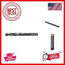 9/16'' ANSI M35H.S.S. + 5% Cobalt S and D Drill, 1/2'' Shank, 135 Degree Spli...