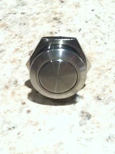 USA SELLER 30 AMP METAL MOMENTARY WATERPROOF SWITCH 12V16mm 5/8 horn nitrous