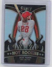2021 Panini Select #HR-9 Alec Bohm Hot Rookies Holo Prizm