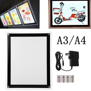 Werbung Reklame Led Leuchtrahmen Acryl Leuchtdisplay A3 Werberahmen Posterrahmen Leuchtkasten Business Industrie Smarttravelpco4 Rs
