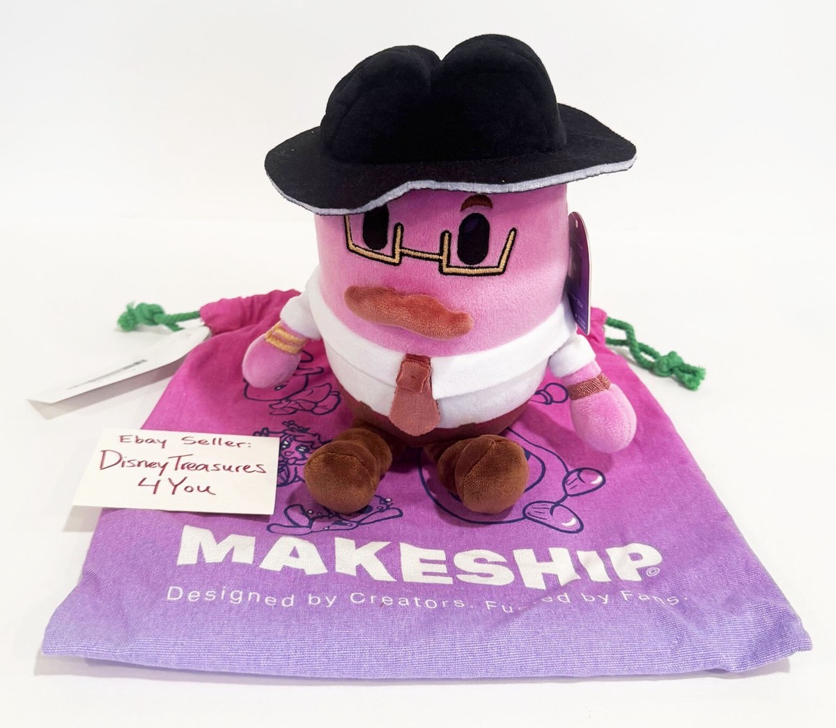 Official Makeship Piggy Mr. P Plush Team i2R Rare - Only