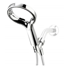 NEW IN BOX - METHVEN AIO CHROME 6-IN ROUND HANDHELD RAIN SHOWER HEAD - AOHSHCPUS