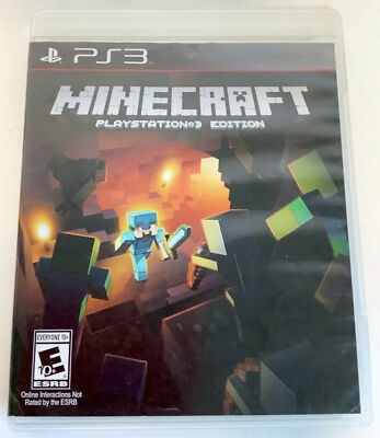 Minecraft PlayStation 3 Edition Sony PS3 2014 Video Game sandbox builder