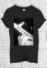 Give No F*cks Weed Attitude T shirt Men Women Hoodie Sweatshirt Unisex  1371