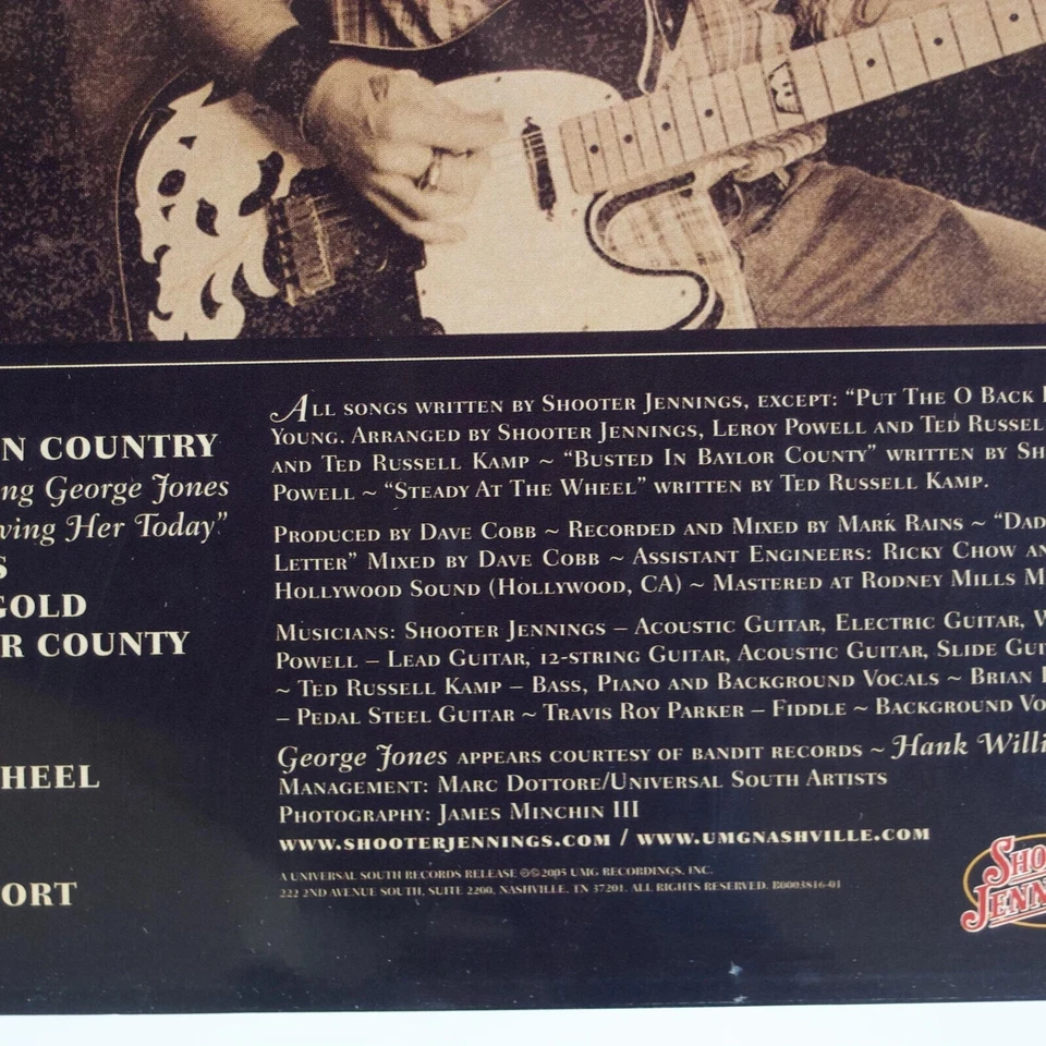 SHOOTER JENNINGS: Put the O Back in Country SEALED Country Rock Vinyl LP - Image 3 of 4