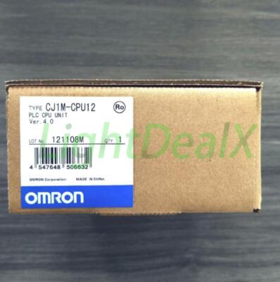 1PCS In Box Brand Omron CJ1M-CPU12 PLC Central Processing Unit New CJ1MCPU12