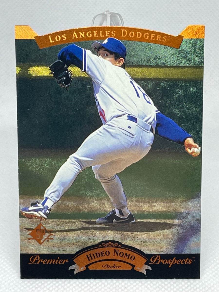 Hideo Nomo 1995 Upper Deck SP Premier Prospects #14 Die Cut Rookie