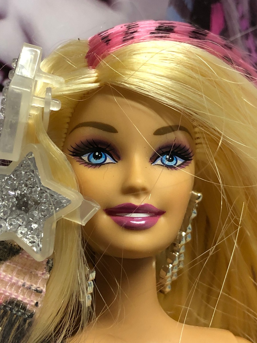 2011 Barbie Designable Hair Extensions Doll Printable Wearable