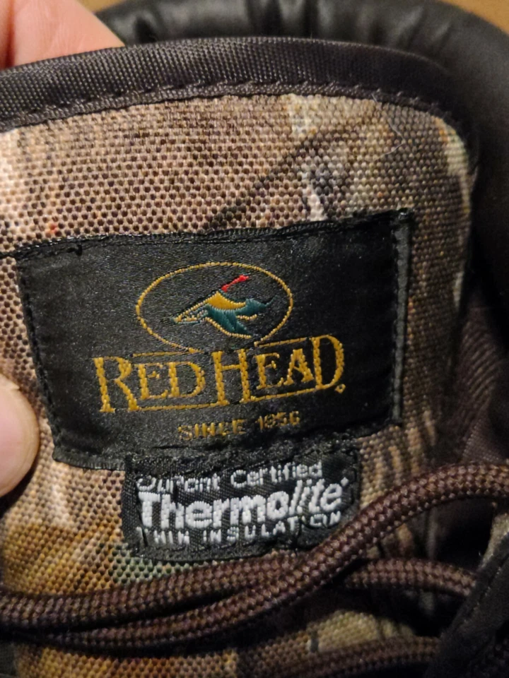 RED HEAD MEN'S CAMO TUNDRA PAC BOOT 9 Thermolite 100% Waterproof  - Image 4 of 4