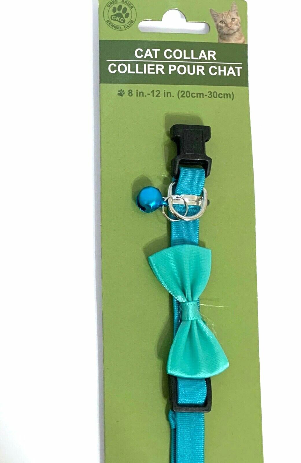 Greenbrier Kennel Club Adjustable Cat Collar with Bow Tie and Bell eBay