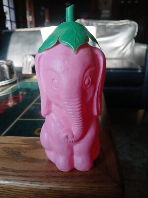 Busch Gardens FL. The Dark Continent RARE Pink Elephant drink cup 