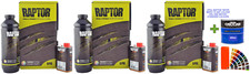 UPOL Raptor TINTABLE 3x 1Ltr  Kit+tinter Tough Bedliner Urethane Coating Truck
