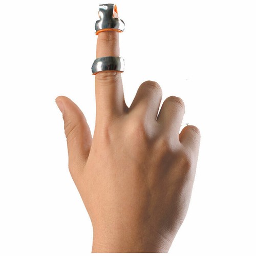 NOVAMED Fingerschiene Fingerstütze,Linderung bei Fingerverletzungs Aluminium - Bild 2 von 4