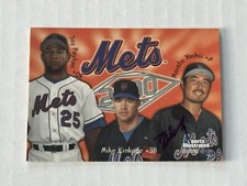 Masato Yoshii 1999 Fleer Sports Illustrated Signed Auto Card New York Mets Japan