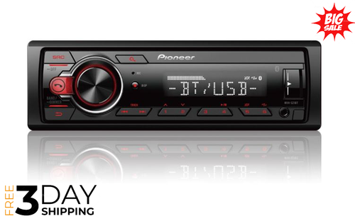 Pioneer Bluetooth Car Stereo Receiver 