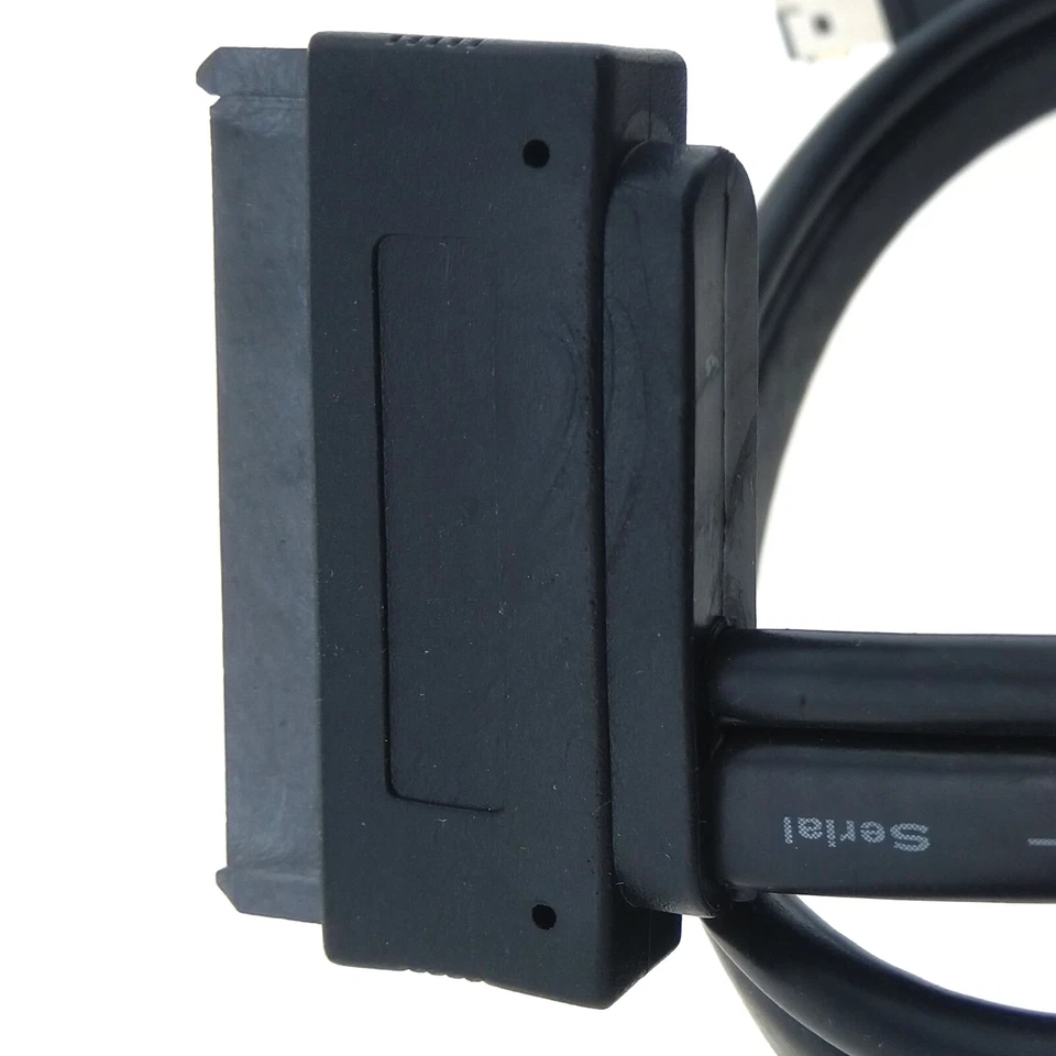 2.5" SATA Hard Drive to USB eSATA Data Power Combo Cable External Adapter Wire - Image 4 of 4