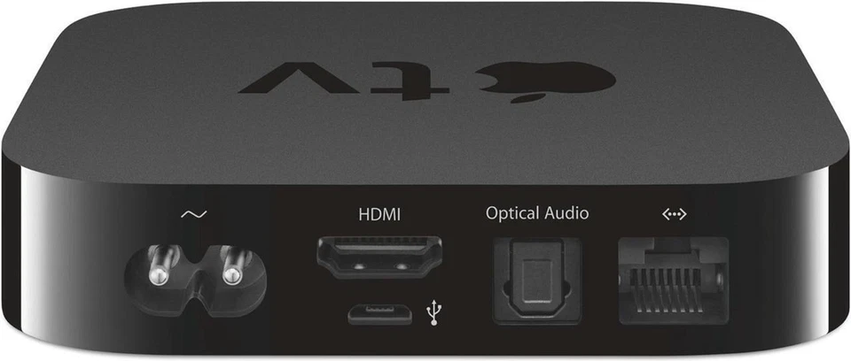 Apple TV (3rd Gen) MD199LL/A 8GB 1080p, Black, C Grade - Image 2 of 4