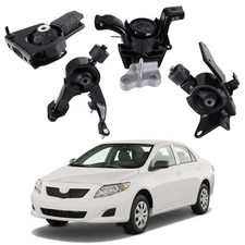 For 09-13 Toyota Corolla 1.8L Set of 4PCS Engine Motor & Auto Transmission Mount