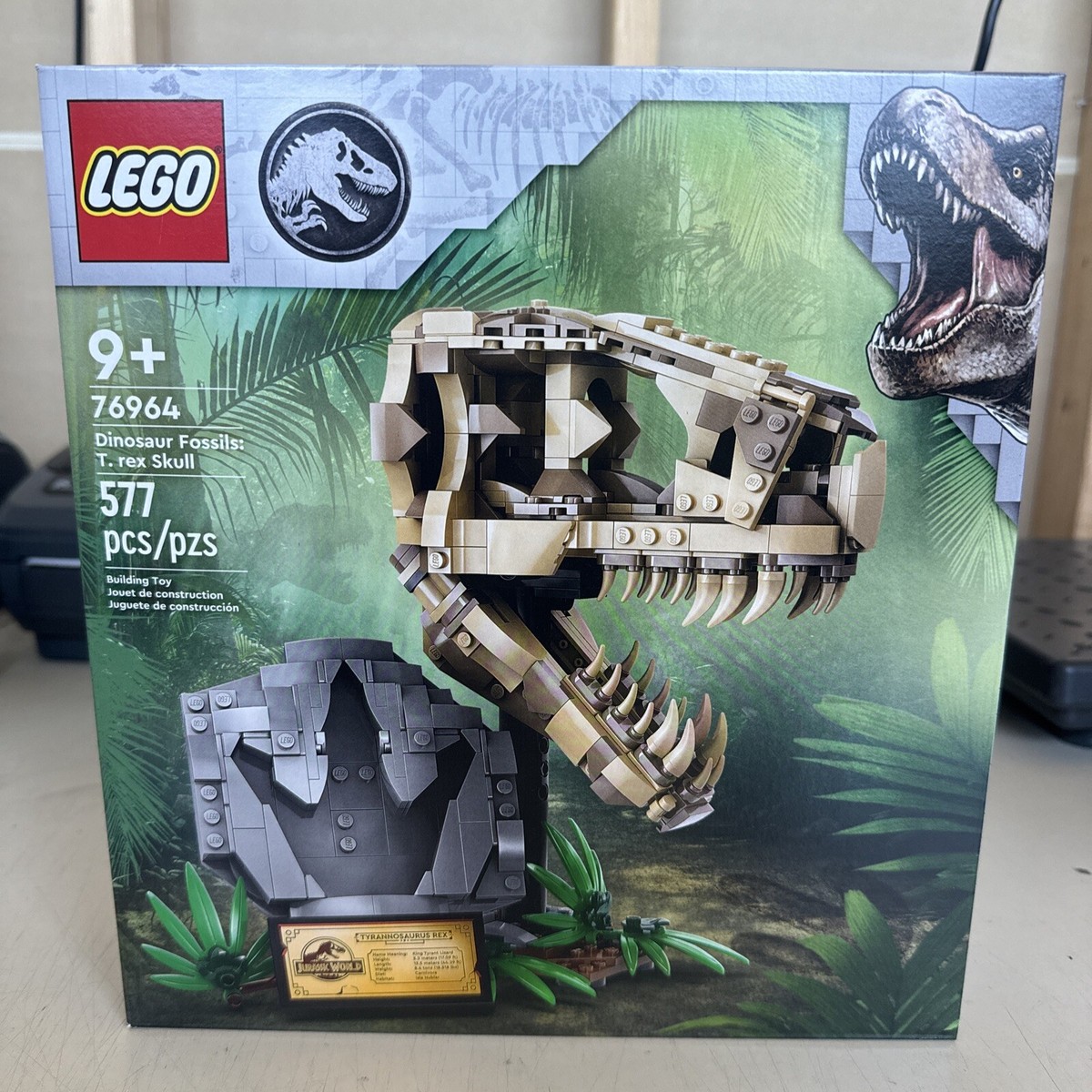 LEGO 76964 Jurassic World: Dinosaur Fossils: Rex Skull