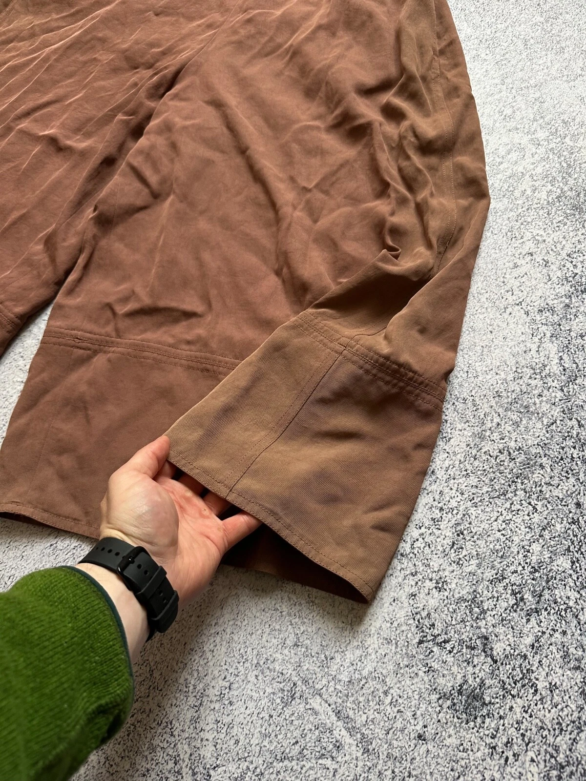 Acne Studios pantaloni donna oversize 3 4 taglia 36